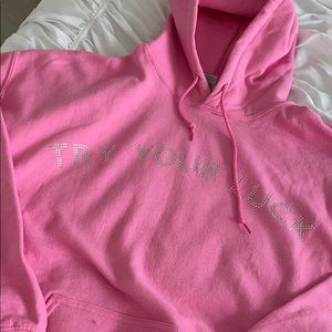 “Try your luck” hoodie